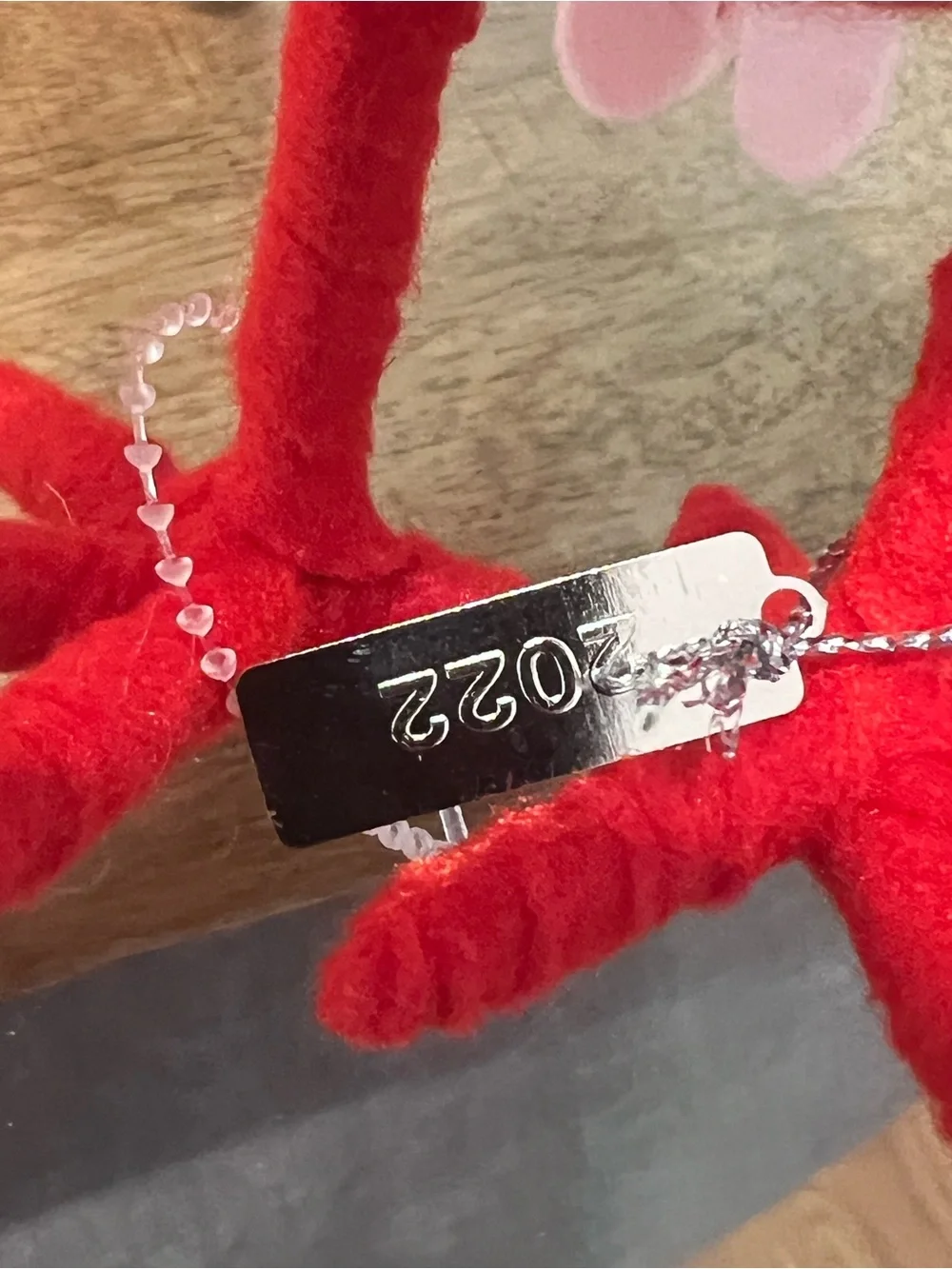 Target Spritz Valentine’s Day Fabric Bird named Harkin from the 2022